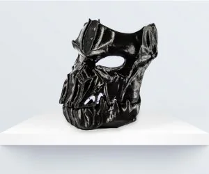 Dark Mask Jointed 3D Models