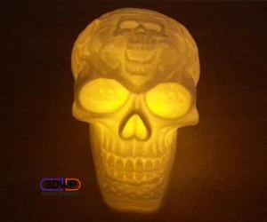 Celtic Skull Hollow 3D Models