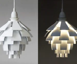 Artichoke Lamp Shade 3D Models