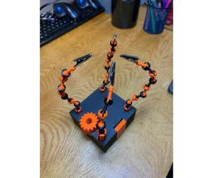Electronics Third Hand Soldering Stand 3D Models
