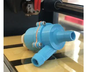 Functional Micro Water Pump 3D Models