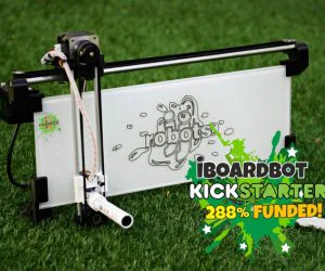 Iboardbot An Open Source Internet Remotely Controlled Drawing Robot 3D Models