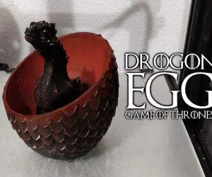 Drogon Egg Game Of Thrones 3D Models