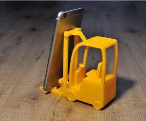 Forklift Phone Stand 3D Models