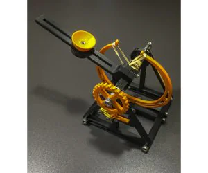 Catapult Inspired By Leonardo Da Vinci Remix 3D Models