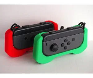 Single Joycon Grip Nintendo Switch Joycon Controller Holder 3D Models