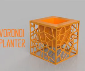 Voronoi Planter 3D Models