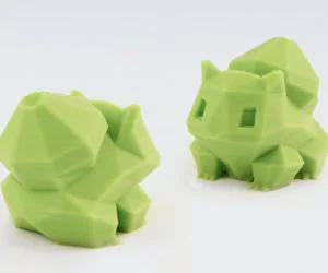 Lowpoly Bulbasaur 3D Models