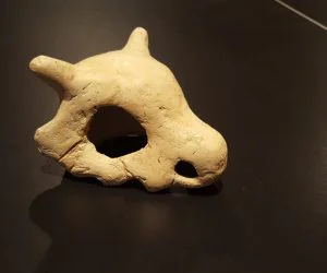 Cubone Pokemon Skull 3D Models