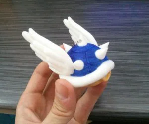 Blue Shell Mario Kart 3D Models