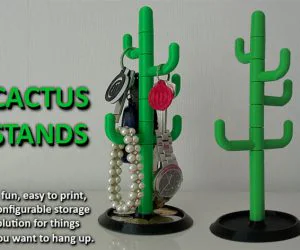Cactus Stand 3D Models