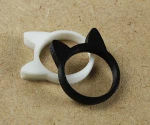 Cat Ring 3D Models
