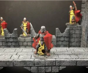 Knight 28Mm32Mm Scale 3D Models