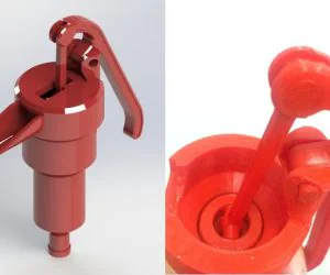 Hand Water Pump 3D Models
