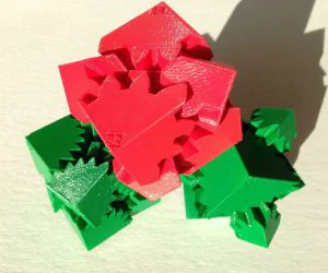 Three Cube Gears 3D Models