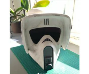 Star Wars Scout Trooper Helmet 3D Models