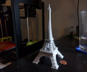 Eiffel Tower Easier To Print 3D Models