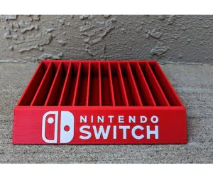 Nintendo Switch Game Case Holder 3D Models