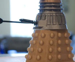 Doctor Who Snapfit Dalek 3D Models