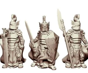 Dragon Knights 28Mm32Mm Scale 3D Models