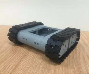 Drogerdy Raspberry Pi Controlled Tank Bot 3D Models