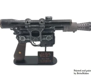 Han Solo Blaster Dl44 3D Models
