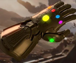Lifesize Infinity Gauntlet Avengers Infinity War 3D Models