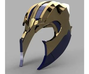Thanos Helmet Infinity War 3D Models
