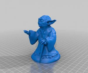 Yoda Using The Force 3D Models