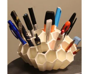 Honeycomb Desk Organizer 3D Models