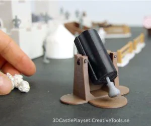 Modular Castle Playset 3Dprintable 3D Models