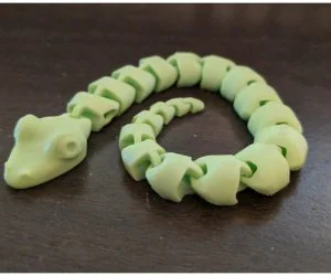 Articulated Snake 3D Models