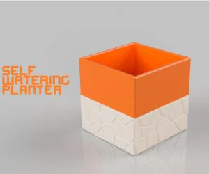 Selfwatering Planter 3D Models