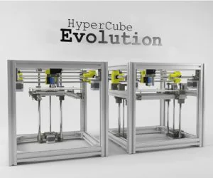 Hypercube Evolution 3D Models