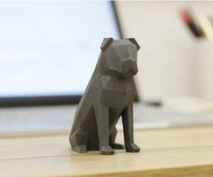 Lowpoly Pug 3D Models