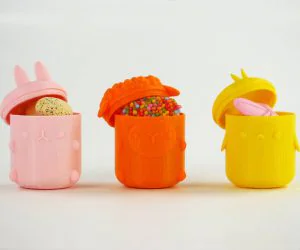 Egg Pods 3D Models