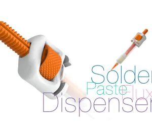 Solder Paste And Flux Dispenser 3D Models
