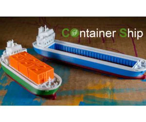 Cos The Container Ship 3D Models