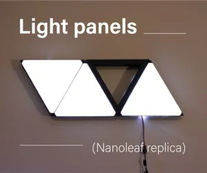 Light Panels Nanoleaf Replica Wall Panel 3D Models