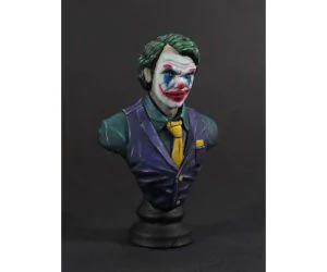 Joker Bust 3D Models