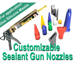 Sealant Gun Nozzles 3D Models