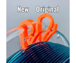Smaller Universal Filament Clip 3D Models