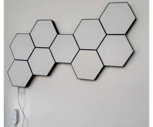 Led Hexagonal Panels 3D Models