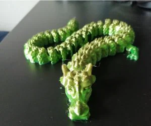 Articulated Rocky Dragon 3D Models