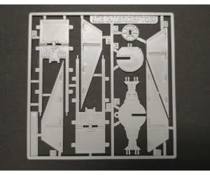 Tie Fighter Interceptor Kit Card 3D Models