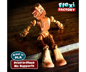 Flexi Printinplace Fokobot 2.0 Robot 3D Models