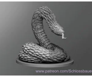 Giant Snake 3D Models