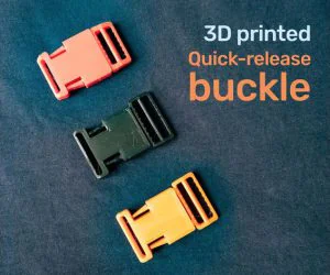 Customizable Buckle 3D Models
