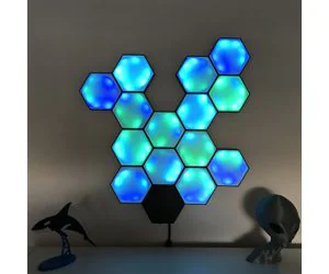Hexagon Led Wall Lamp 3D Models