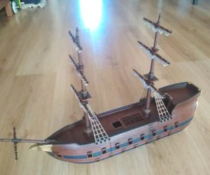 Modular Warship Xvii Dnd 3D Models
